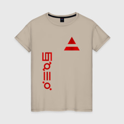 Женская футболка хлопок 30 Seconds to Mars