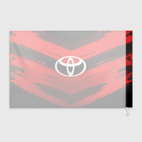Флаг 3D Toyota sport abstract 2018 - фото 2