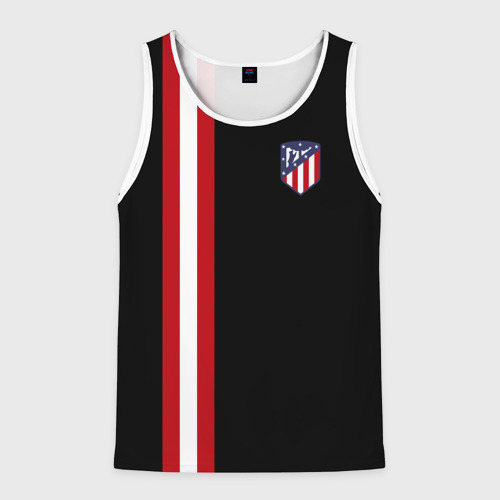 Мужская майка 3D Atletico Madrid Line Edition, цвет 3D печать