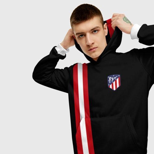 Мужская толстовка 3D Atletico Madrid Line Edition - фото 5