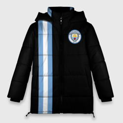 Женская зимняя куртка Oversize Манчестер Сити