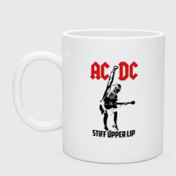 Кружка керамическая AC/DC stiff upper lip