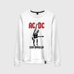 Женский свитшот хлопок AC/DC stiff upper lip