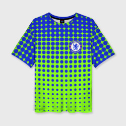 Женская футболка oversize 3D Chelsea