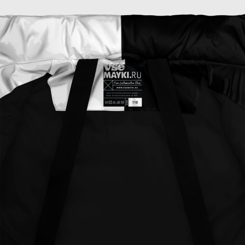 Зимняя куртка для девочек 3D Ford, цвет черный - фото 7
