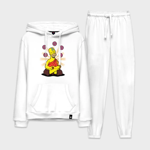 Мужской костюм хлопок с толстовкой Homer Relax