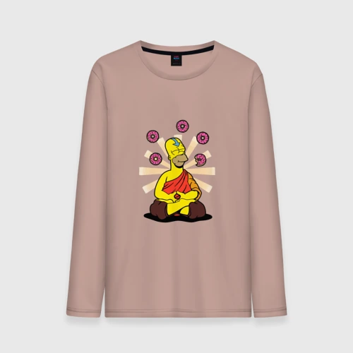 Мужской лонгслив хлопок Homer Relax