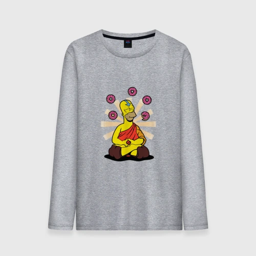 Мужской лонгслив хлопок Homer Relax