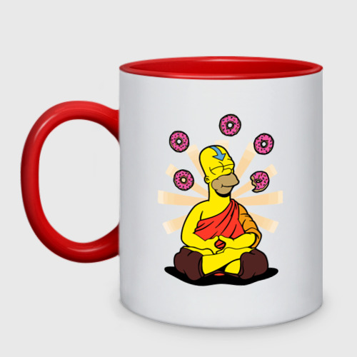 Кружка двухцветная Homer Relax