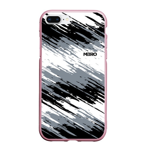 Чехол для iPhone 7Plus/8 Plus матовый METRO Фото 01 Чехол для iPhone 7Plus/8 Plus матовый METRO Фото 01