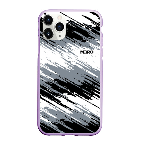 Чехол для iPhone 11 Pro Max матовый METRO Фото 01 Чехол для iPhone 11 Pro Max матовый METRO Фото 01