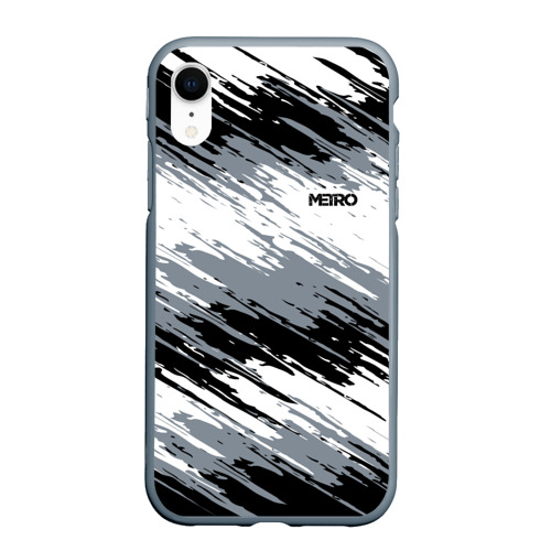 Чехол для iPhone XR матовый METRO Фото 01 Чехол для iPhone XR матовый METRO Фото 01