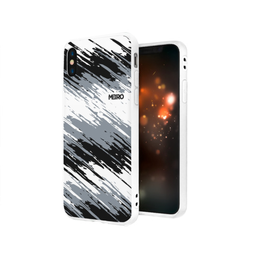 Чехол для iPhone X матовый METRO Фото 01 Чехол для iPhone X матовый METRO Фото 01