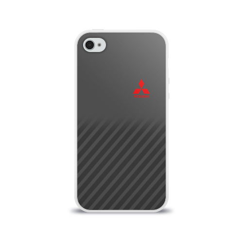 Чехол для Apple iPhone 4/4S силиконовый глянцевый MITSUBISHI SPORT Фото 01 Чехол для Apple iPhone 4/4S силиконовый глянцевый MITSUBISHI SPORT Фото 01