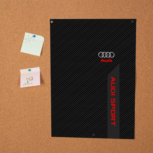 Постер Audi carbon Ауди карбон - фото 2