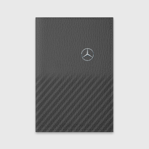 Обложка для паспорта матовая кожа MERCEDES BENZ SPORT       