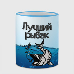 Кружка с полной запечаткой Лучший рыбак - фото 2