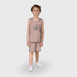 Детская пижама с шортами хлопок Путешествие - фото 2