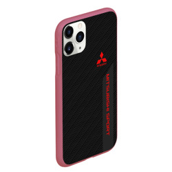 Чехол для iPhone 11 Pro Max матовый Mitsubishi sport - фото 2