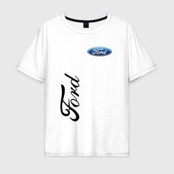 Мужская футболка хлопок Oversize Ford