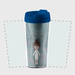 Термокружка-непроливайка Лучшая медсестра - фото 2