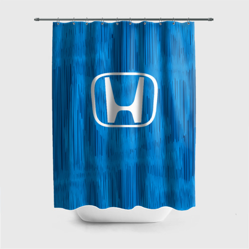 Штора 3D для ванной Honda sport color