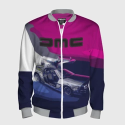 Мужской бомбер 3D DeLorean