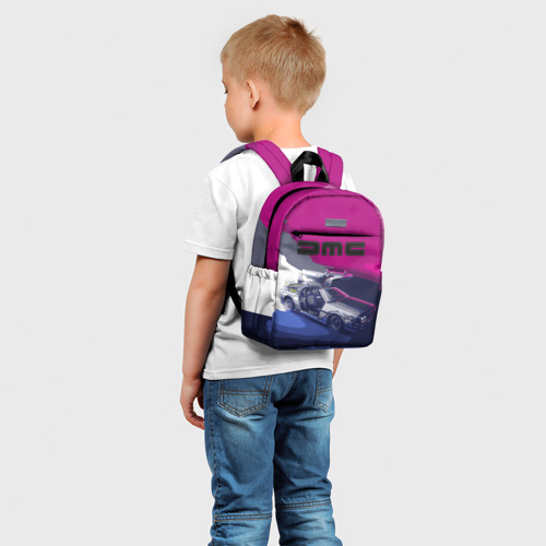Детский рюкзак 3D DeLorean - фото 3
