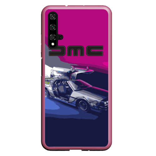 Чехол для Honor 20 DeLorean, цвет малиновый