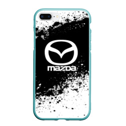 Чехол для iPhone 7Plus/8 Plus матовый Mazda abstract sport