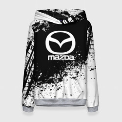 Женская толстовка 3D Mazda abstract sport