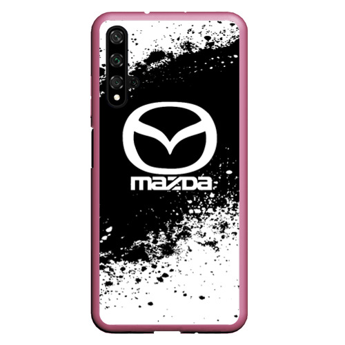 Чехол для Honor 20 Mazda abstract sport, цвет малиновый