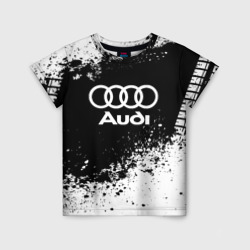 Детская футболка 3D Audi abstract sport