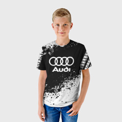 Детская футболка 3D Audi abstract sport - фото 2