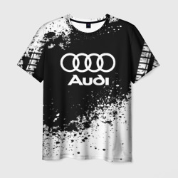 Мужская футболка 3D Audi abstract sport