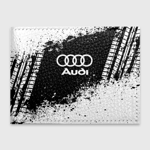 Обложка для студенческого билета Audi abstract sport, цвет оранжевый