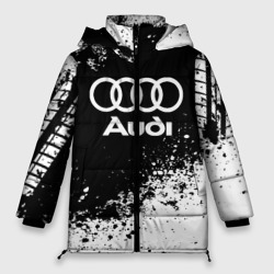 Женская зимняя куртка Oversize Audi abstract sport