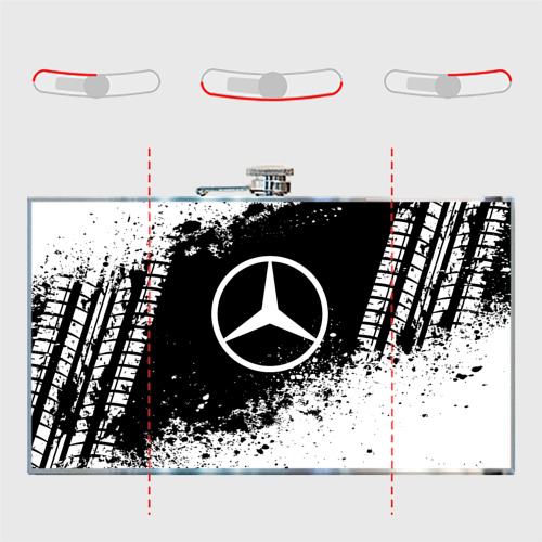 Фляга Mercedes abstract sport - фото 5