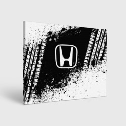 Холст прямоугольный Honda abstract sport