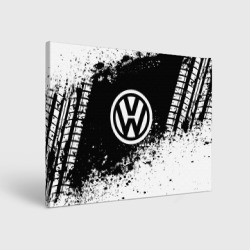 Холст прямоугольный Volkswagen abstract sport