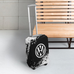 Чехол для чемодана 3D Volkswagen abstract sport - фото 2