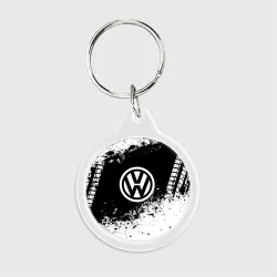 Брелок круглый Volkswagen abstract sport