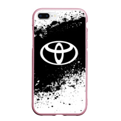 Чехол для iPhone 7Plus/8 Plus матовый Toyota abstract sport