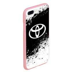 Чехол для iPhone 7Plus/8 Plus матовый Toyota abstract sport - фото 2