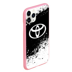 Чехол для iPhone 11 Pro Max матовый Toyota abstract sport - фото 2