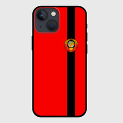 Чехол для iPhone 13 mini С гербом СССР