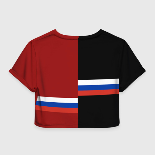 Женская футболка Crop-top 3D CHELYABINSK (Челябинск), цвет 3D печать - фото 2