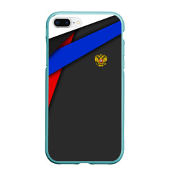 Чехол для iPhone 7Plus/8 Plus матовый Russia sport