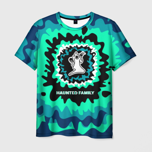 Мужская футболка 3D Haunted Family, цвет 3D печать