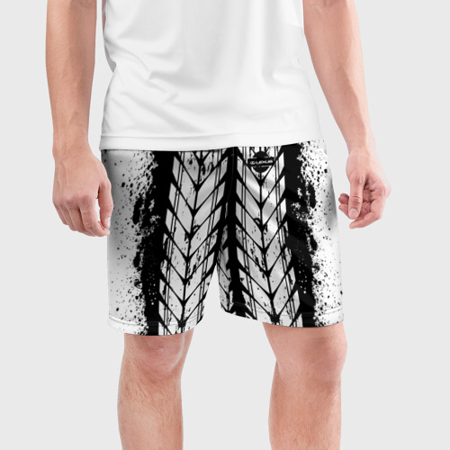Мужские шорты спортивные LEXUS DRIVE SPORT, цвет 3D печать - фото 3